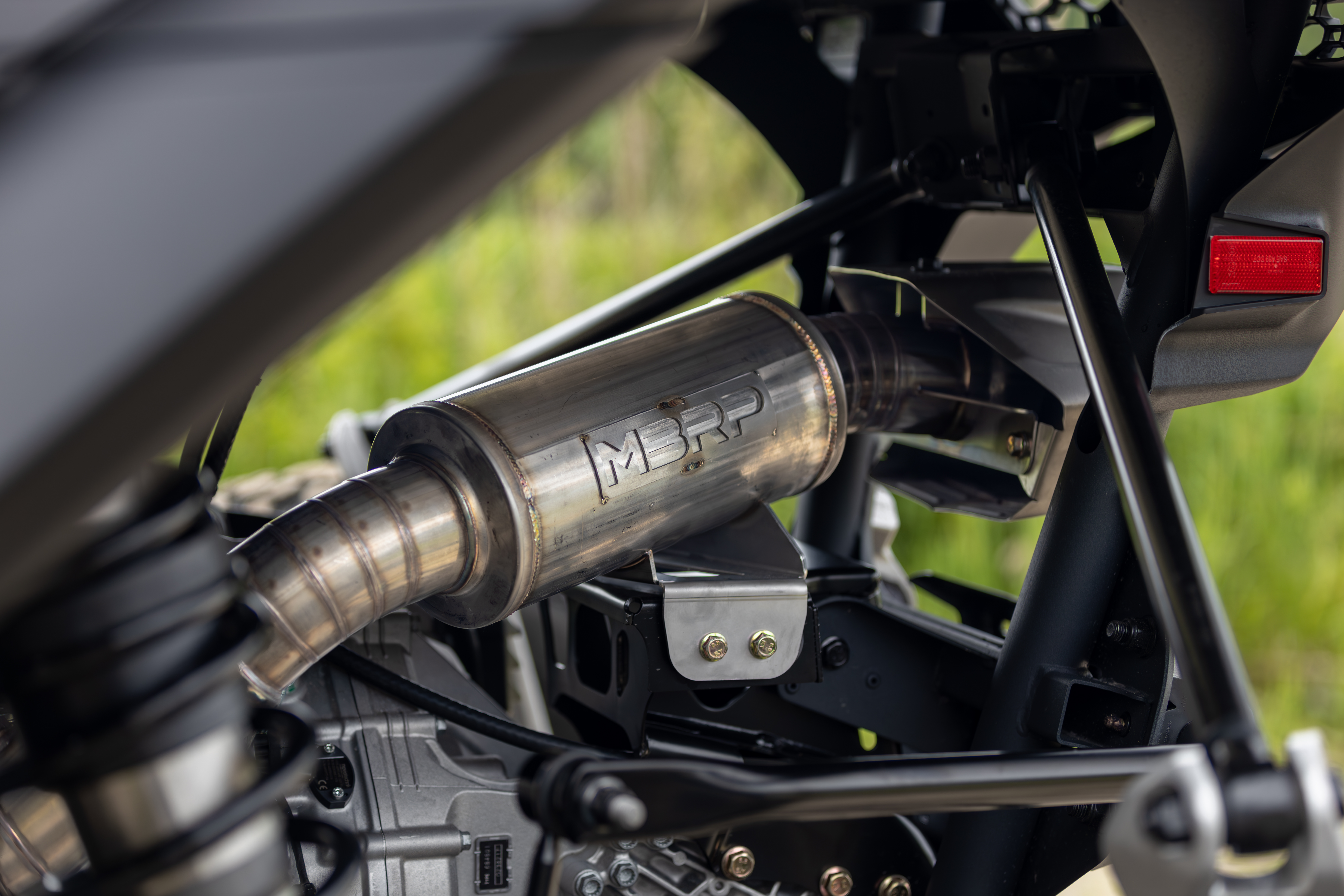 Can-Am Single Slip-on, Tubro Back, Muffler